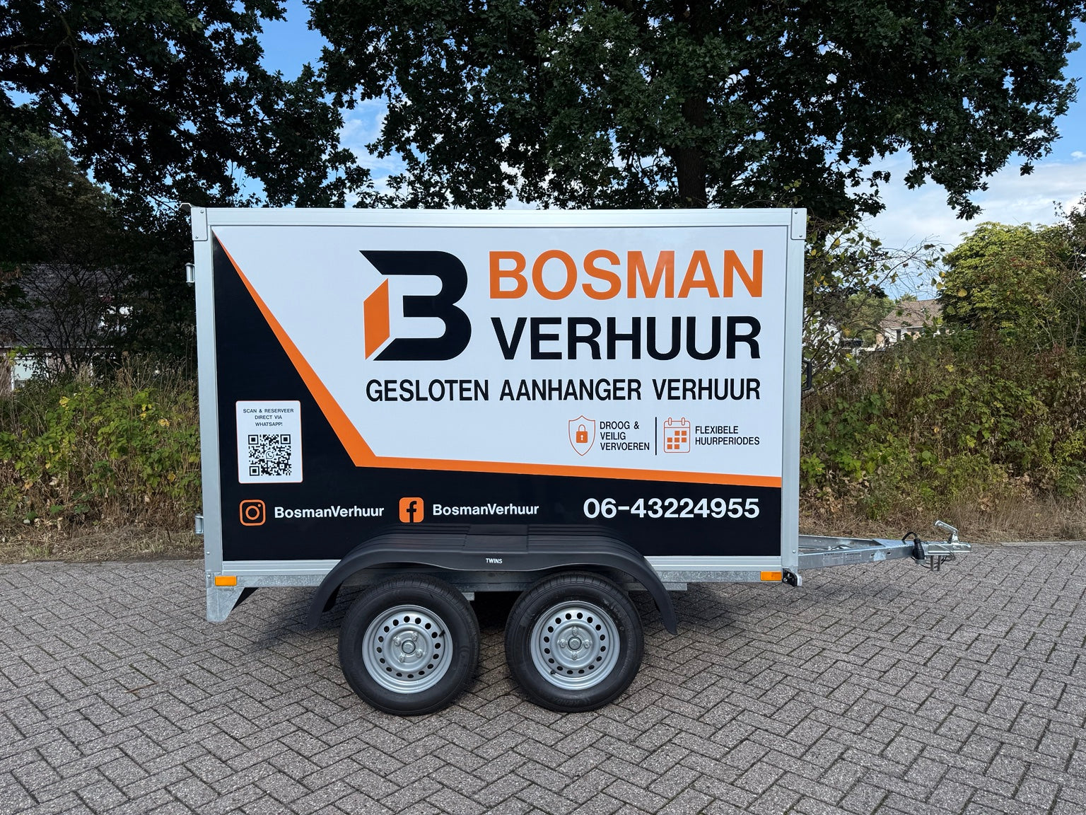 De Bosman aanhangwagen